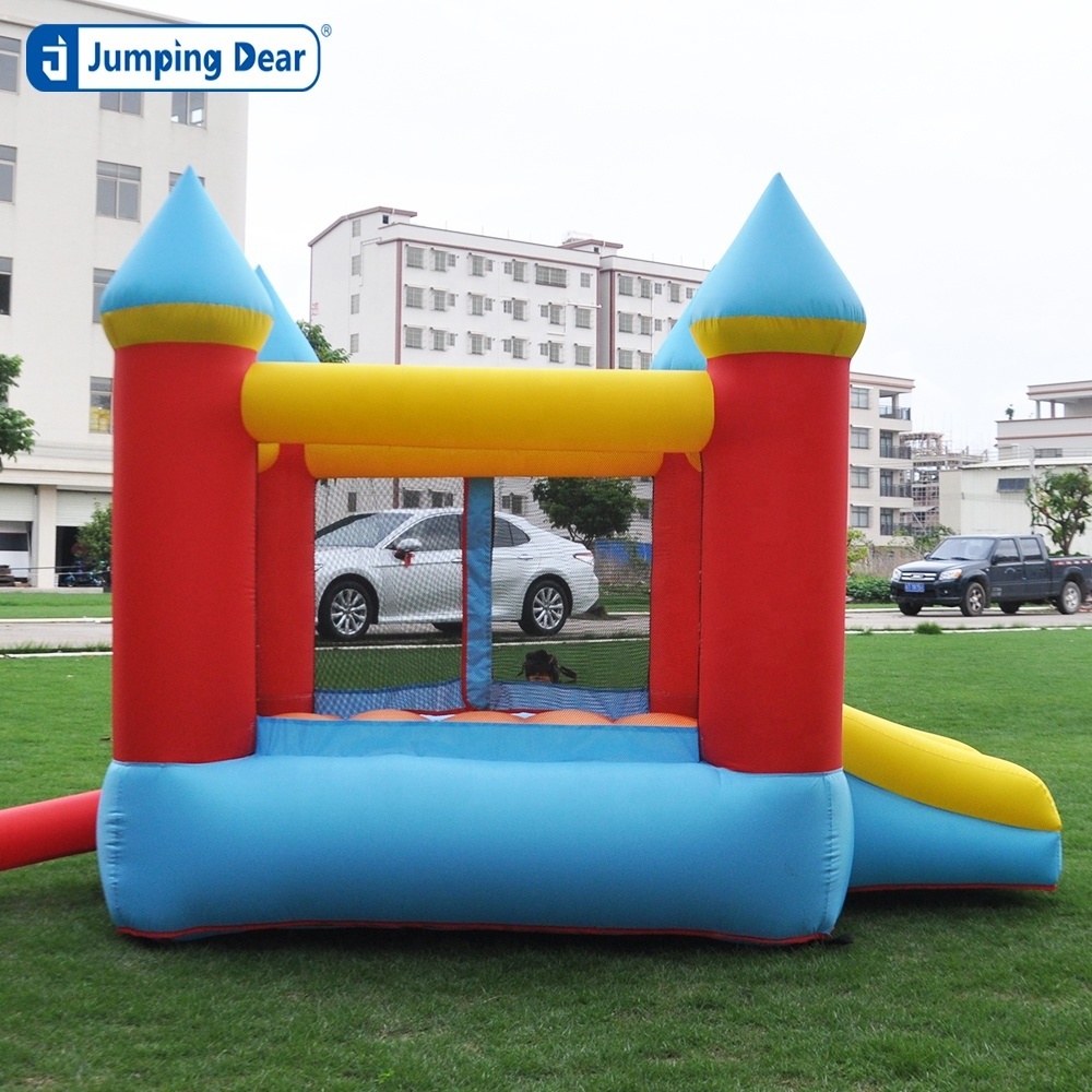 Wholesale children trampoline house inflatable bouncing castle party indoor and outdoor inflatable amusement park naughty castle