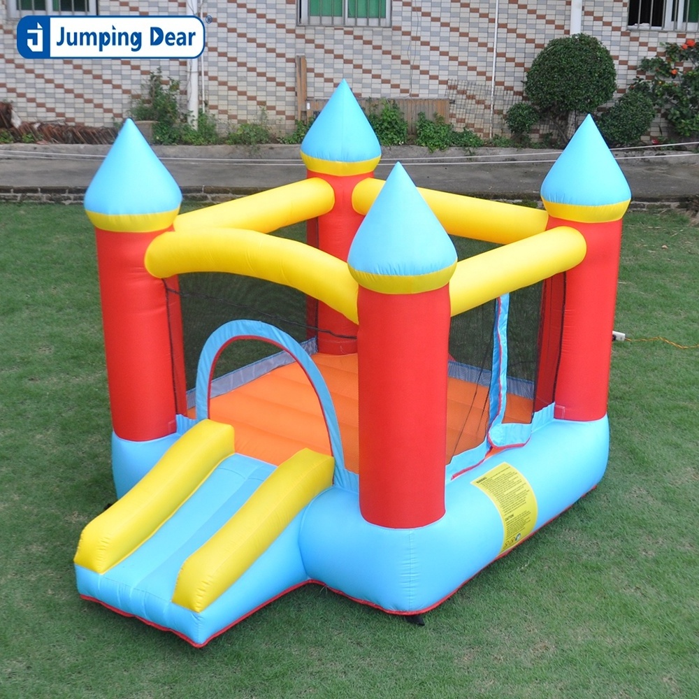 Wholesale children trampoline house inflatable bouncing castle party indoor and outdoor inflatable amusement park naughty castle