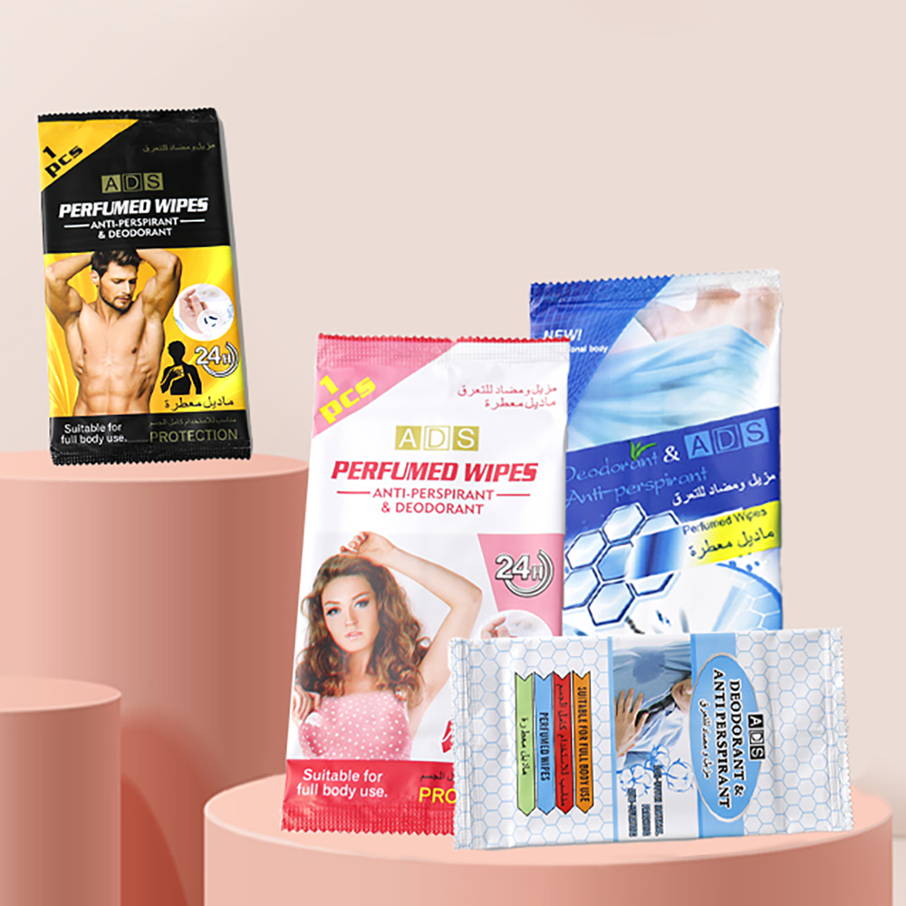 High Quality Wholesale Deodorant Wipes Full Body Deodorant Body Cleaning Wipes Unisex Odor Removal