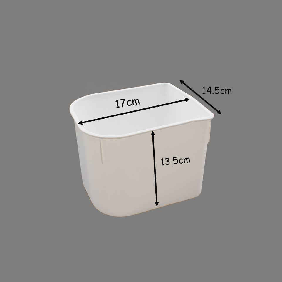 Exquisite 2.5L Barrel Ice Cream Bucket Anti-freeze And Crack Resistance For Sale