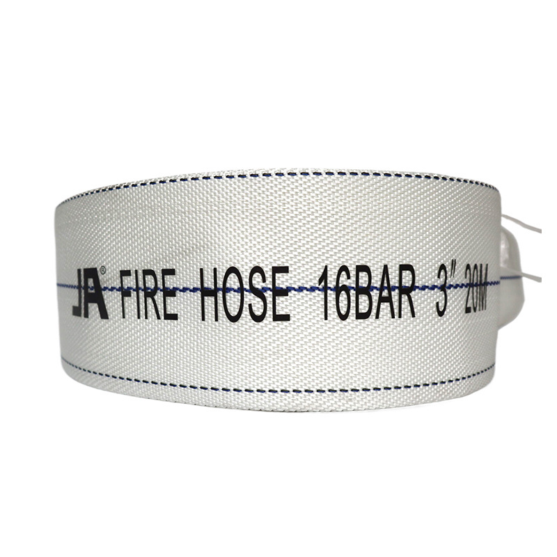 JA Factory Sale  pvc lining pipe rubber fire hose price black pvc lay flat hose