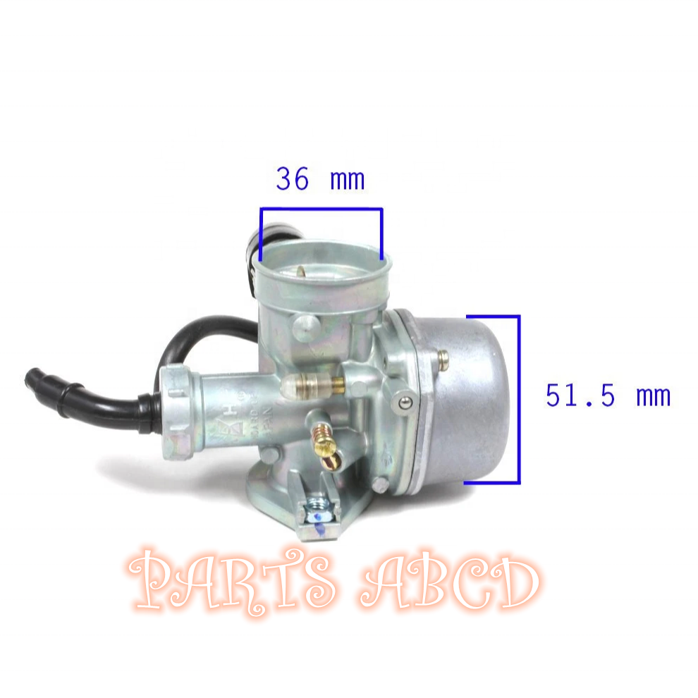 PZ25  Carburetor Hand Choke For 4-stroke 90cc 110cc 125cc ATVs Dirt Bikes Go Karts and Scooters