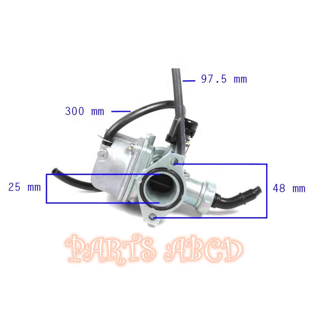 PZ25  Carburetor Hand Choke For 4-stroke 90cc 110cc 125cc ATVs Dirt Bikes Go Karts and Scooters