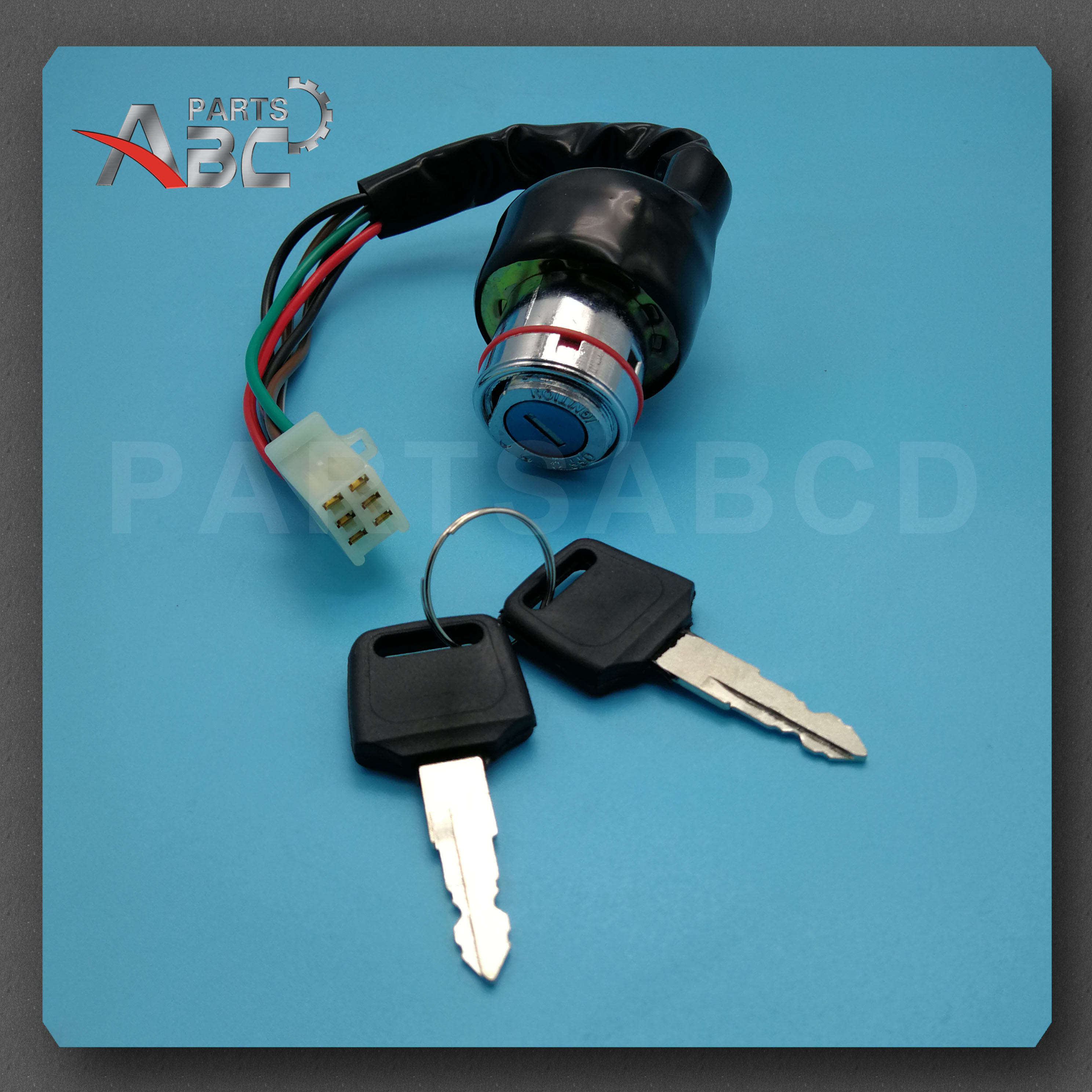 FOR  KAZUMA 6 Wires Ignition Key Switch 50cc 110cc 125cc 150cc 250cc ATV