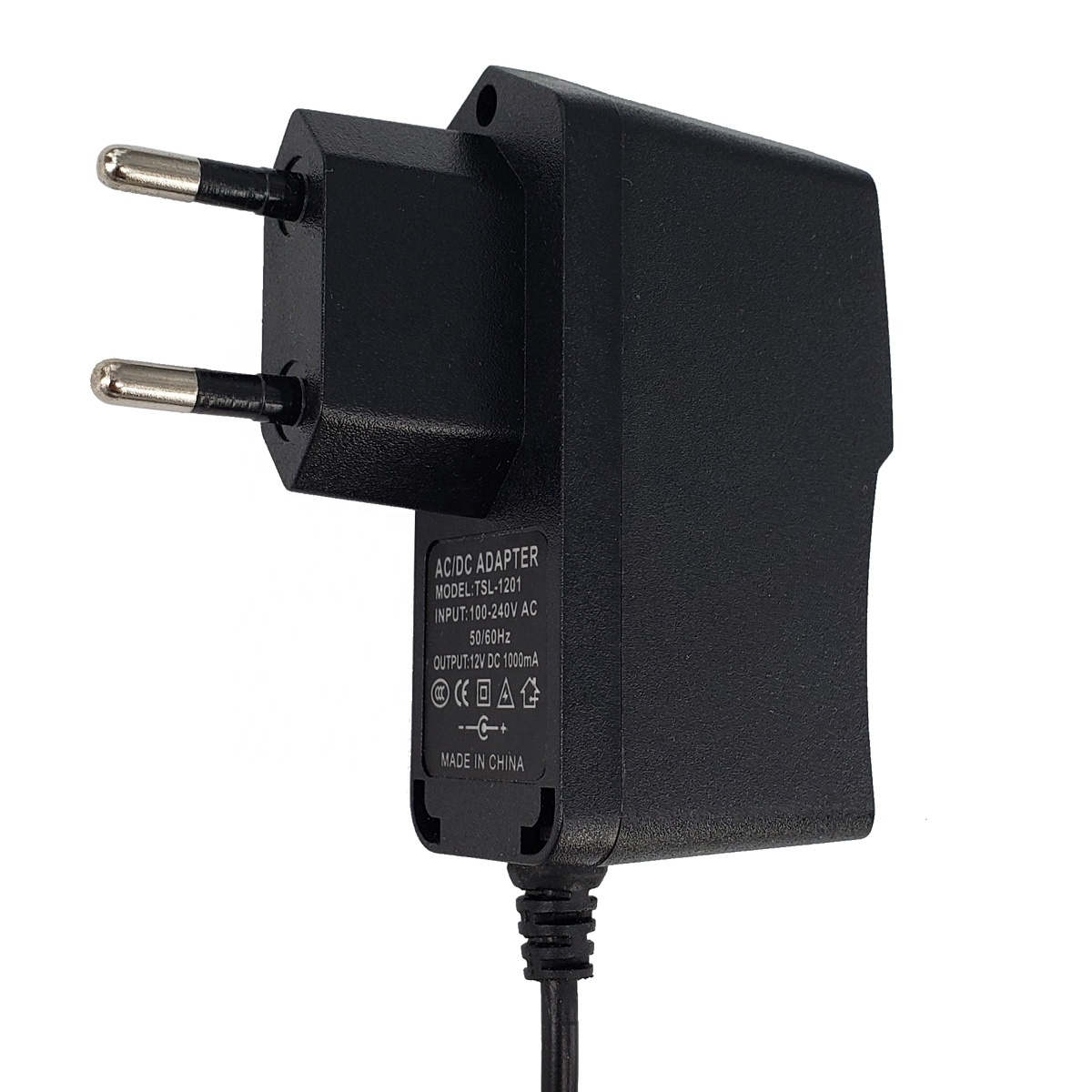 OEM Adapter EU AU US Plug Wall AC DC 12V1A 12V1.5A 5V1A 5V2A  Power Adapter For Led  Cctv Ip Camera