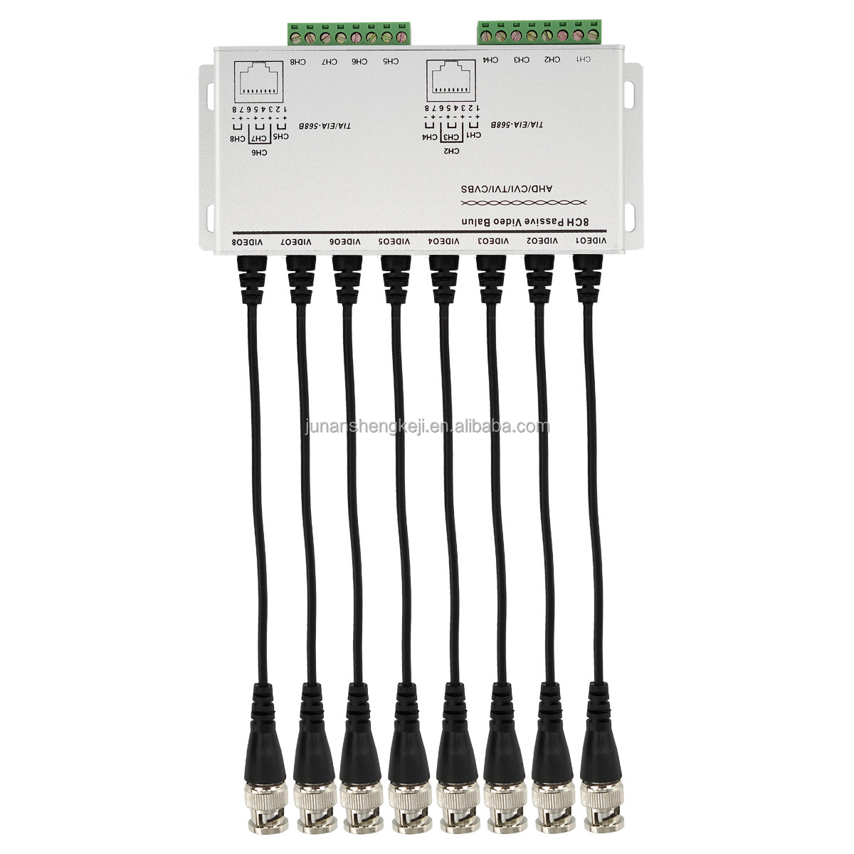 4channel 8 Channel HD-CVI/TVI/AHD CCTV RJ45  UTP  passive  Video and power video  Balun 8CH