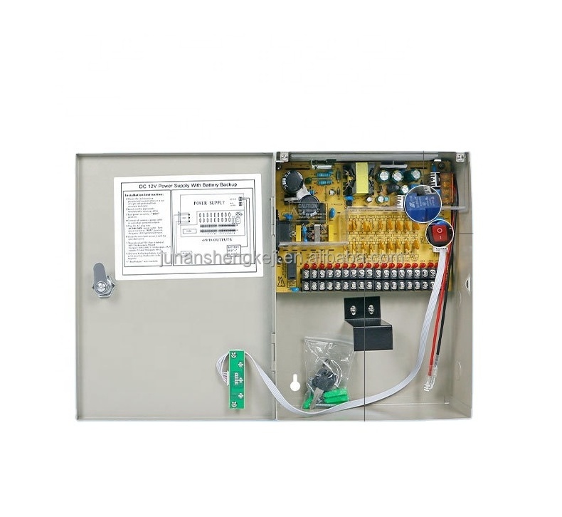 12V Output Switch 9CH 18CH Mode Power Supply Boxed CCTV Power UPS 4CH CCTV Uninterruptible Power Supply For CCTV Camera