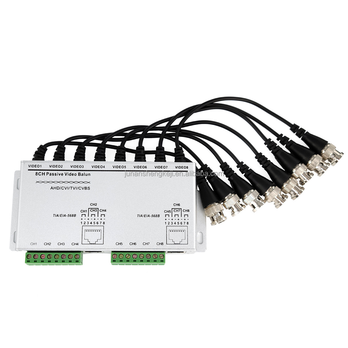 4channel 8 Channel HD-CVI/TVI/AHD CCTV RJ45  UTP  passive  Video and power video  Balun 8CH