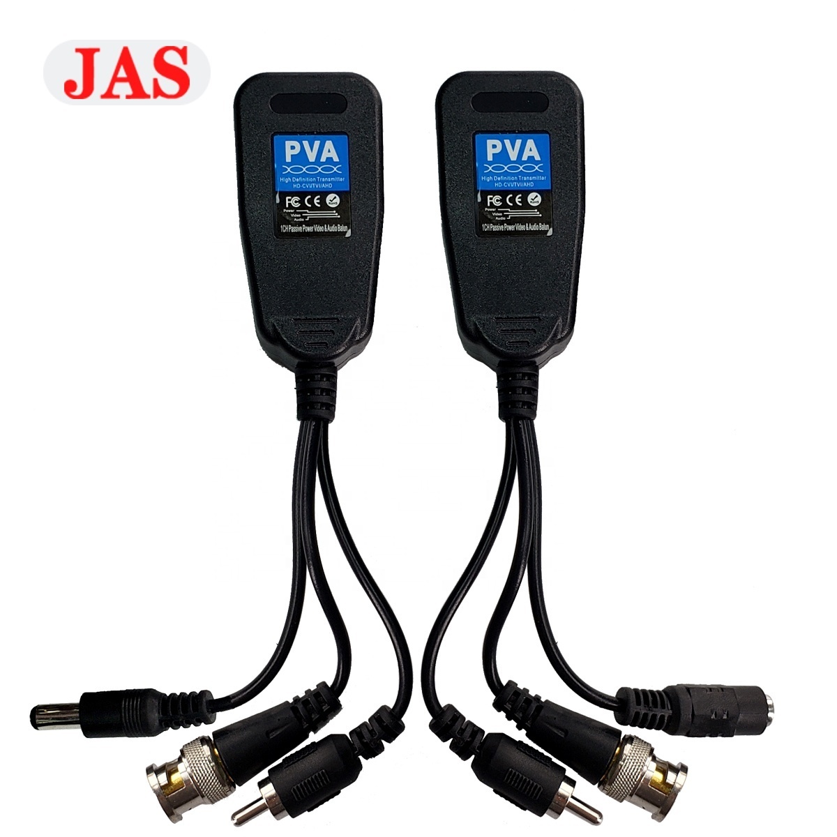 3 In 1 PVA Video Power Audio Balun Cat 5 Connector Video Power Audio Balun