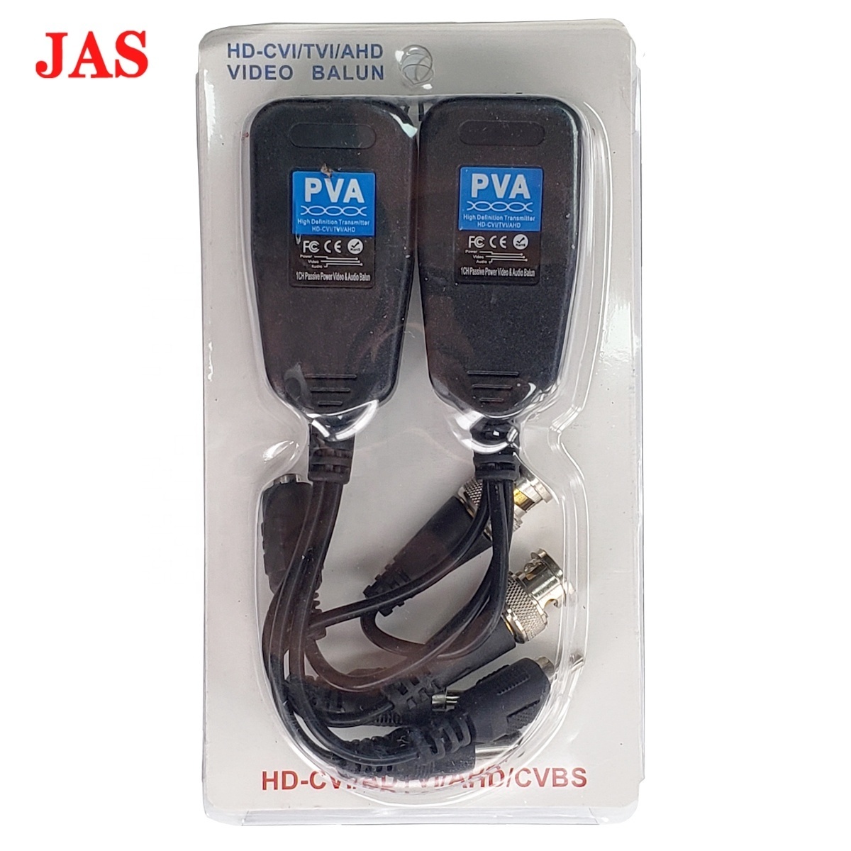 3 In 1 PVA Video Power Audio Balun Cat 5 Connector Video Power Audio Balun