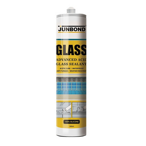 Junbond Silicone Sealant Acetoxy Adhesive Transparent Aquarium Glass Silicone Silicon Sealant Clear Glue