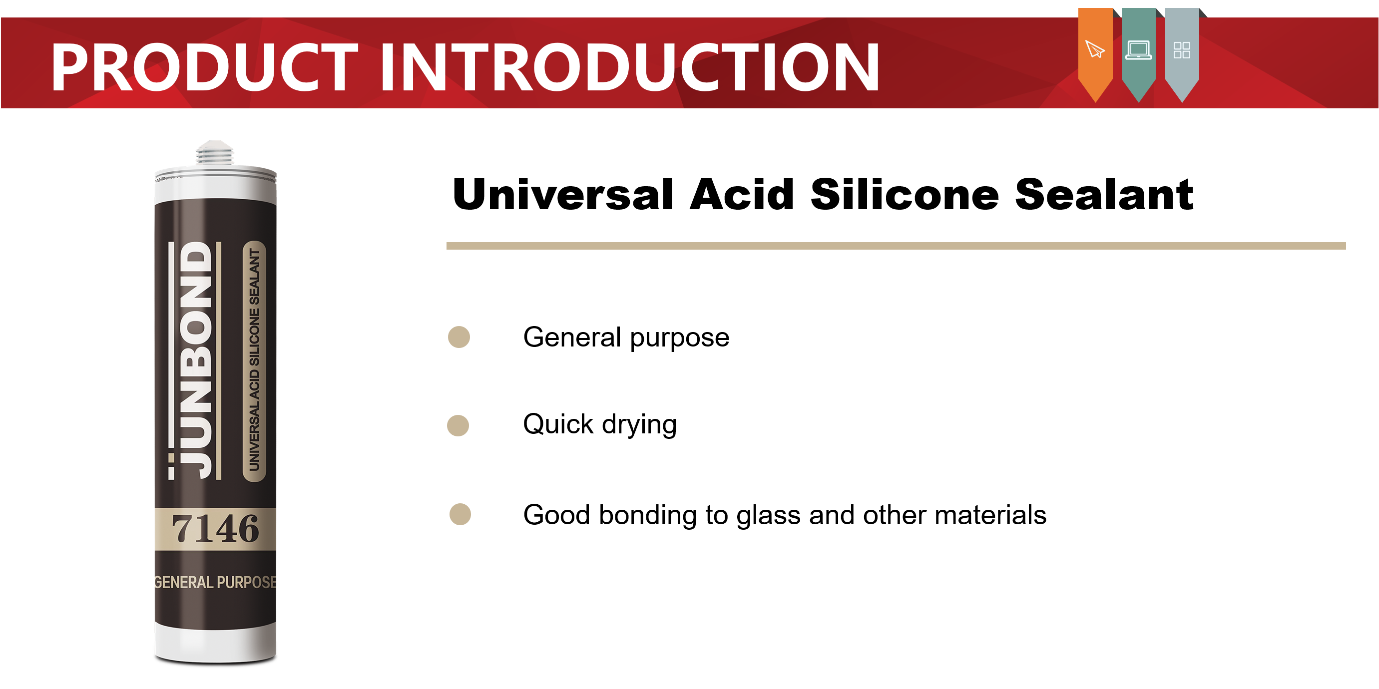 Factory sale acidic bathroom silicone sealant gp glass for aquarium Acetoxy cure clear silicone sealant