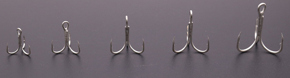 CASTFUN 2# 4# 6# 8# 10#  jig hook Fishing Assist Hook High Carbon Steel Treble Hooks