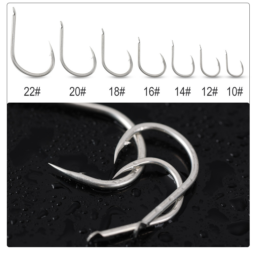 Jiggingpro 12# 14# 16# 18# Fishing Hooks Best Iseama Shore Jig Hooks High Carbon Steel Assist Hook