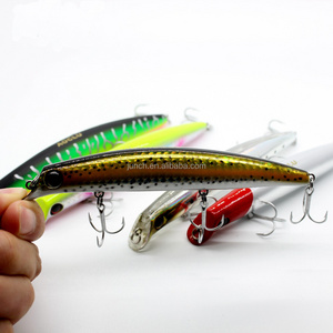 Wholesale Wobblers Super Quality 5 Colors 12cm 13.8g Hard Bait Minnow Fishing Lures Bass Fresh Saltwater 6# VMC Hooks