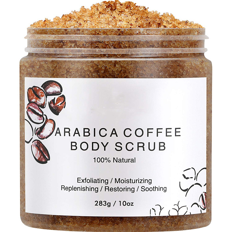 OEM Private Label  Bath Salt Unit Shower Body Scrub Sets Men Coffee Body Scrub Bulk Hand and Foot Scrub Women Exfoliating