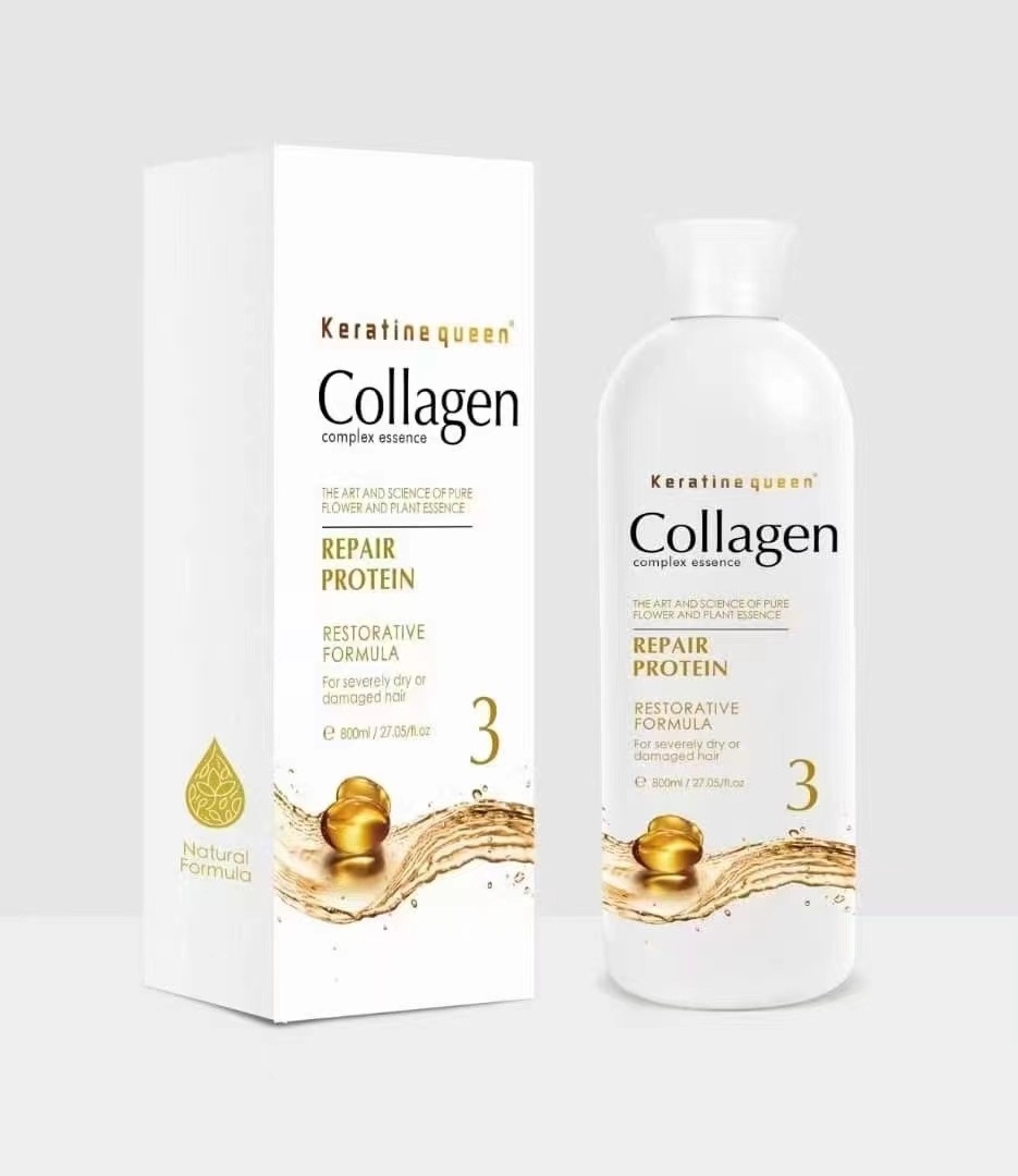 collagen Shampoo Hair Care Set With Box Professional Salon Hair Care Product Conditioner And Shampoo Set