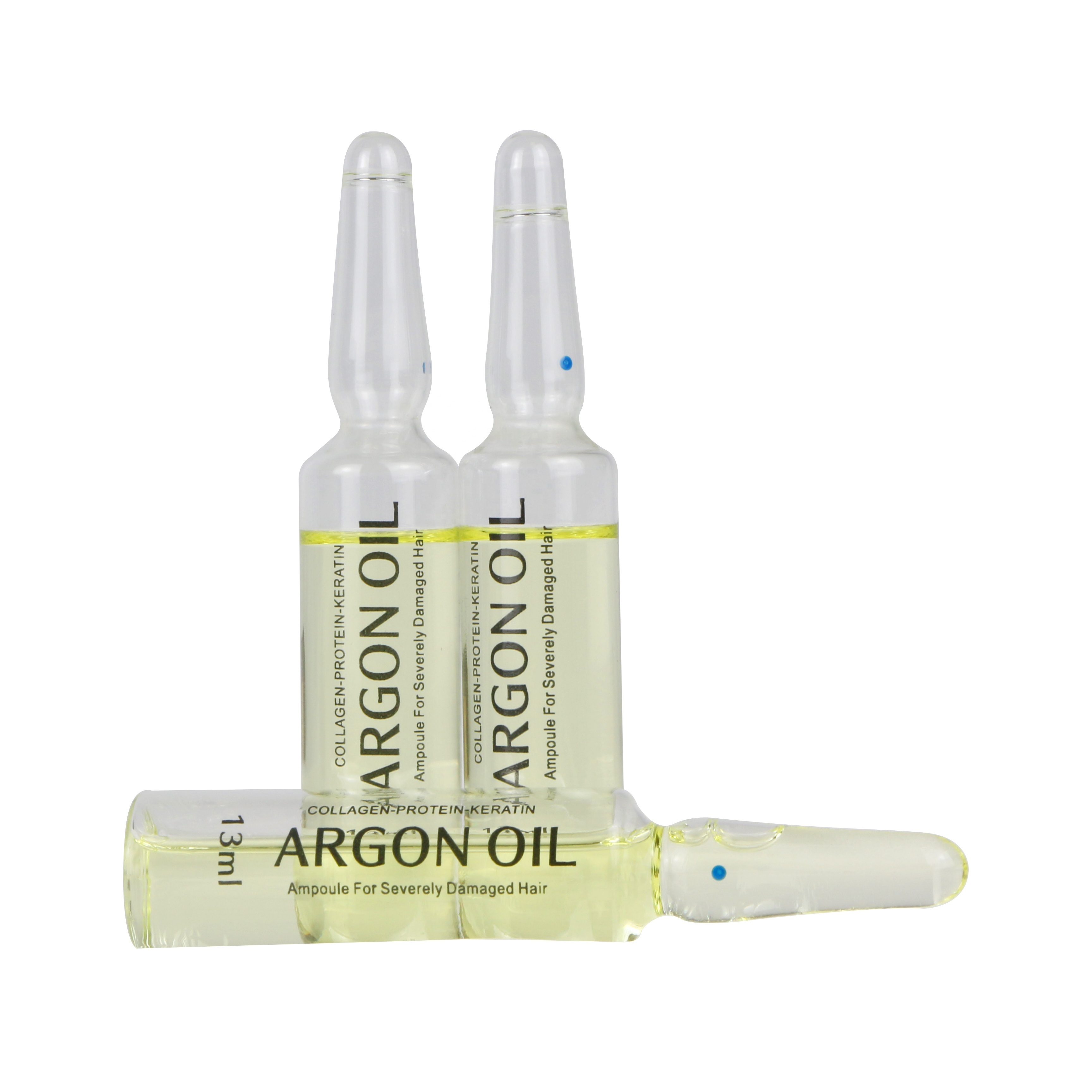 OEM Private Label Professional Collagen-Protein-Keratin Agran Oil Ampoulse For Hair Repair