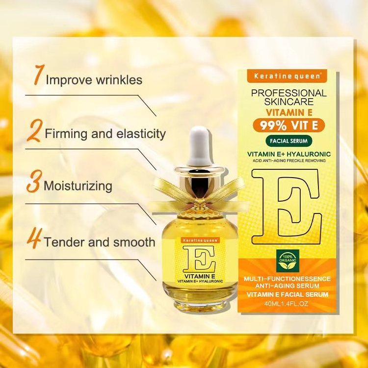 factory supply  OEM ODM 24K gold liquid pure perfume collagen/VC/VE/Aloe facial oil  anti aging facial serum