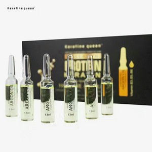 Wholesale Organic Protein Repairing Hair Ampoules Natural Nourishing Moisturizing Damaged Hair Oil Smoothing Hair Care