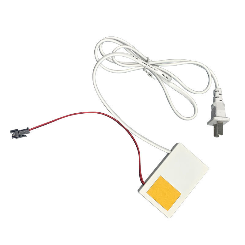 Input 190-240V AC Power Supply Transformer 24W Customize White Boxes With CCT Touch Dimmer Switch  For Led Bathroom Mirror