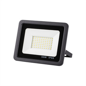 Super led lighting cob led floodlight White Black Ip Rating Ip66 Waterproof Slim Flood Light 50 watt led flood light