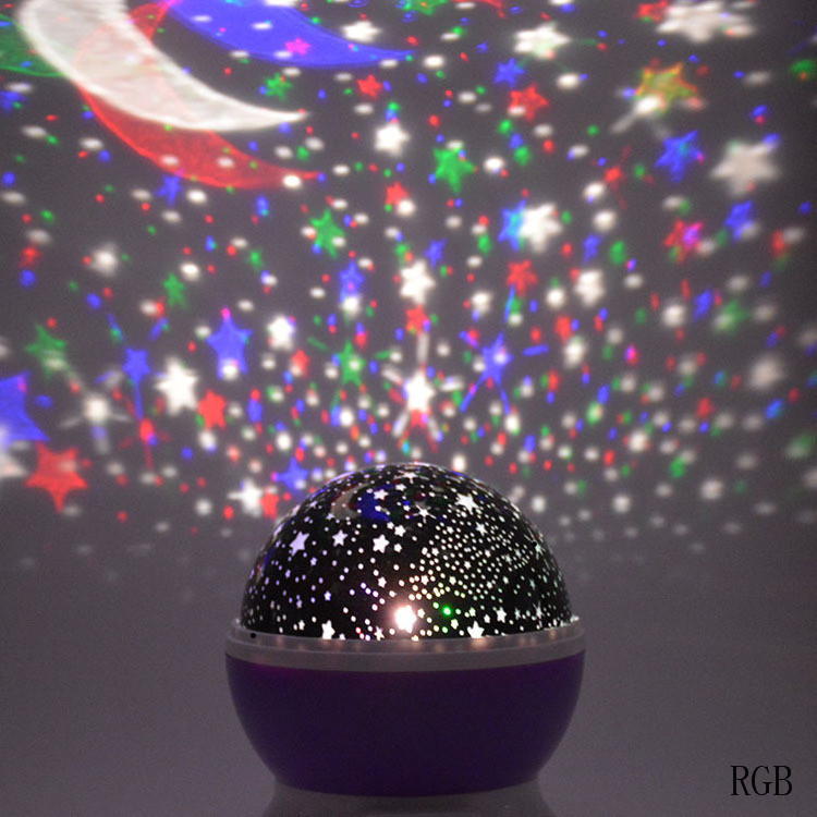 360 rotating projector Spin Starry Sky Star Master baby USB Led Stock Small Order Romantic Star Sky Projector Night Light