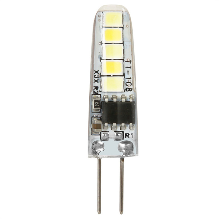 G4 LED Bulb 20W Halogen Bulb Replacement 2 Watt G6.35 Bulbs Bi-Pin Base ACDC 12v Mini Corn lamp