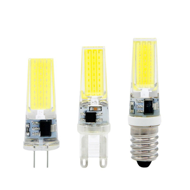 Dimmable Mini G4 LED COB Lamp 6W Bulb AC 12V 220V Candle Lights Replace 30W 40W Halogen for Chandelier Spotlight