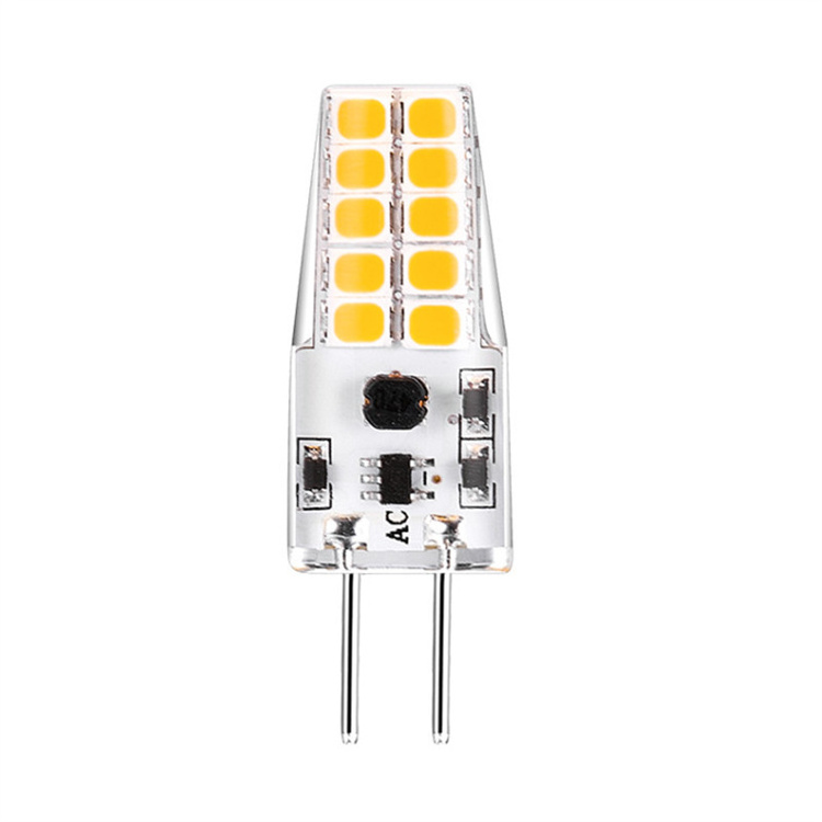 Bomsi LED light Bulb G9 220V 5W OEM ODM AC DC G4 LED Dimmable Bulb 12V-24V 1505 G4 Bulb white warm white for Chandelier