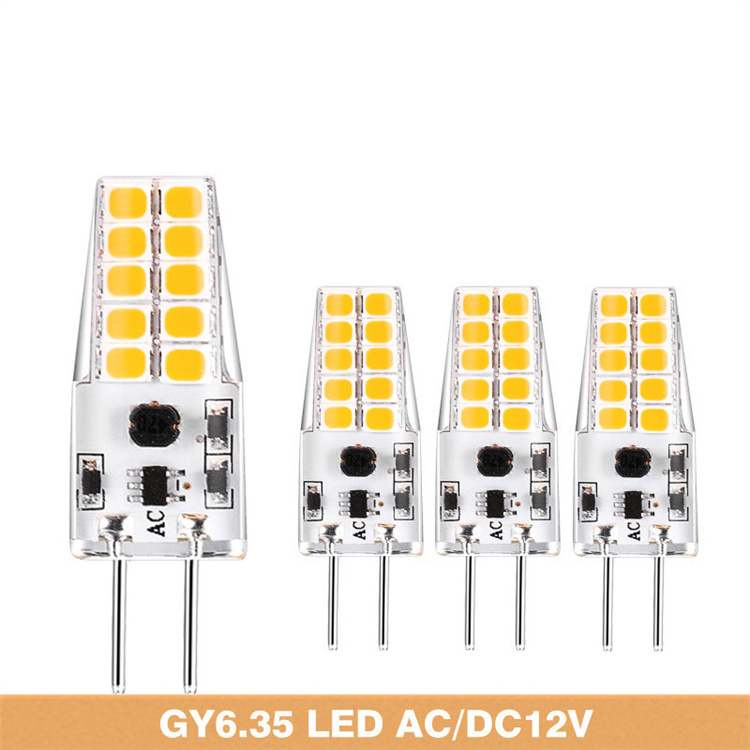 Bomsi LED light Bulb G9 220V 5W OEM ODM AC DC G4 LED Dimmable Bulb 12V-24V 1505 G4 Bulb white warm white for Chandelier