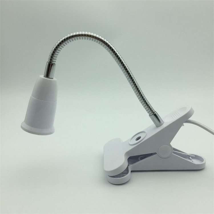 Vofull Switch Control Reading Desk Lamp Flexible Kids Bedside Light USB Charging LED Clip Night Light