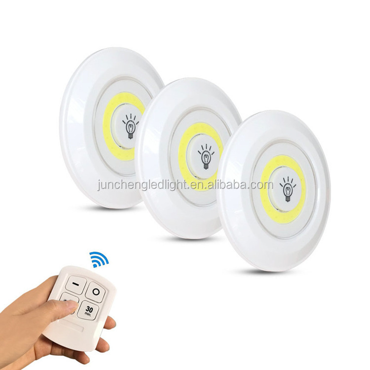 Hot Sale COB Wireless Motion-Activated Ceiling Wall LED Sensor Night Light For Home Use