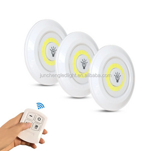 Hot Sale COB Wireless Motion-Activated Ceiling Wall LED Sensor Night Light For Home Use