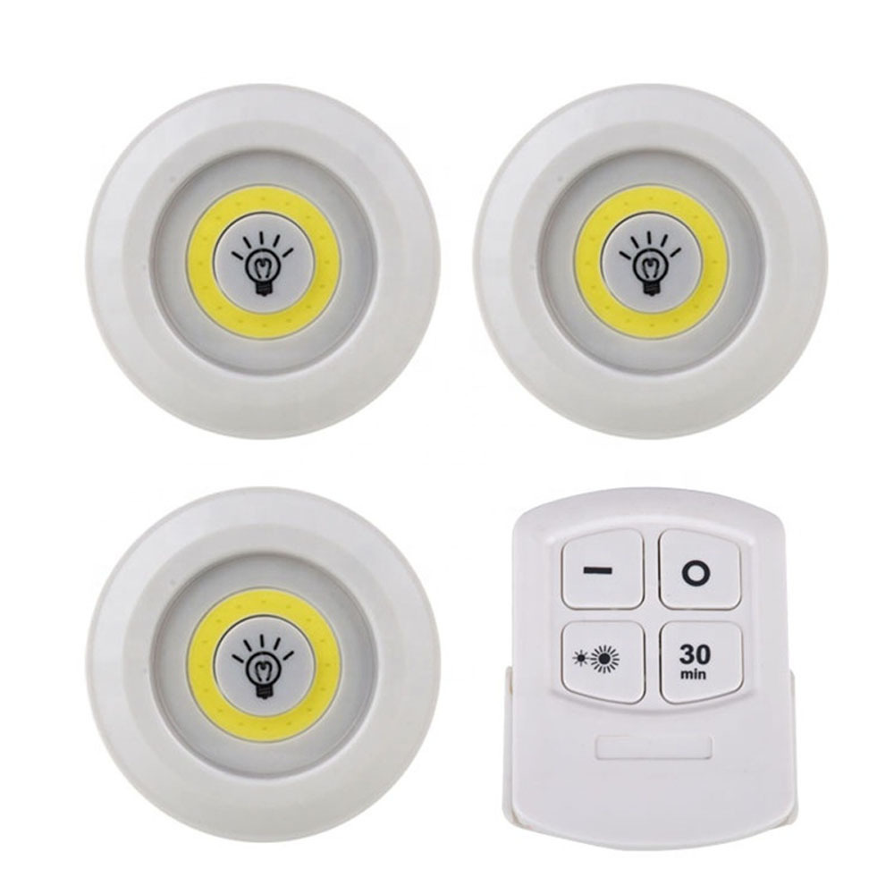 Hot Sale COB Wireless Motion-Activated Ceiling Wall LED Sensor Night Light For Home Use