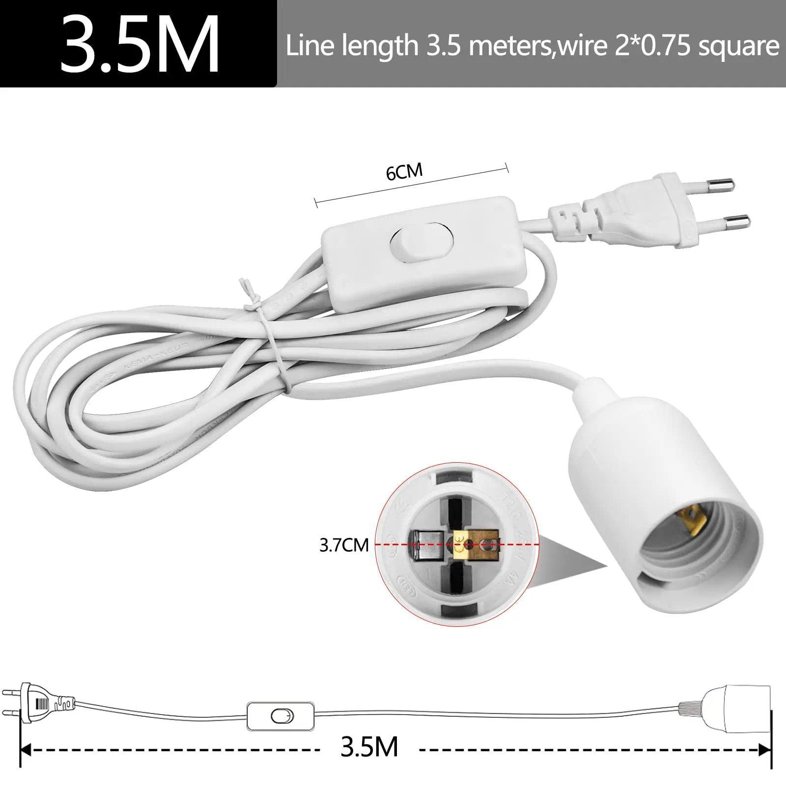 5V USB Power Supply Cable 2 Pin Wire USB Male Charger Charging Cord Extension DIY with ON/OFF Switch for LED Strips