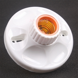 Manufacturer supplies American E26 plastic lamp holder 250v 660w E26 Socket Plastic Lamp Holder