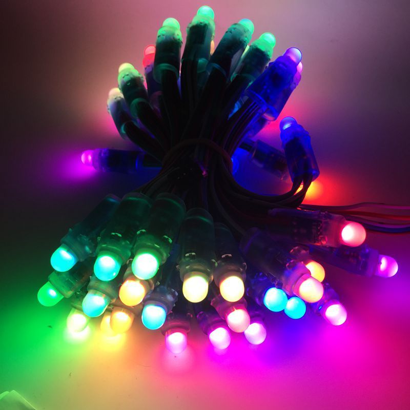 Wholesale decorative waterproof led christmas tree light led train string light DC12V neon pixel led lights