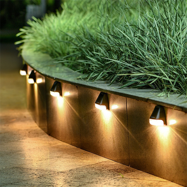 Multi design 1 LED New year light outdoor lawn garden bright lighting for roadway Solar Fence Ladder Lamp