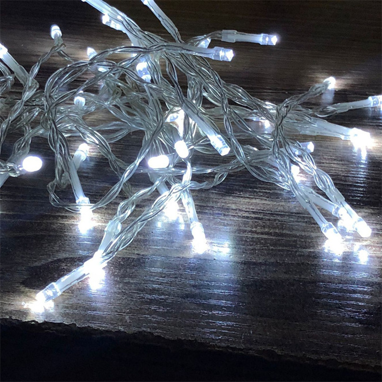 50 LEDs Outdoor String Lights string light warm white  waterproof String Lights for Porch, Pergola, Backyard, Garden