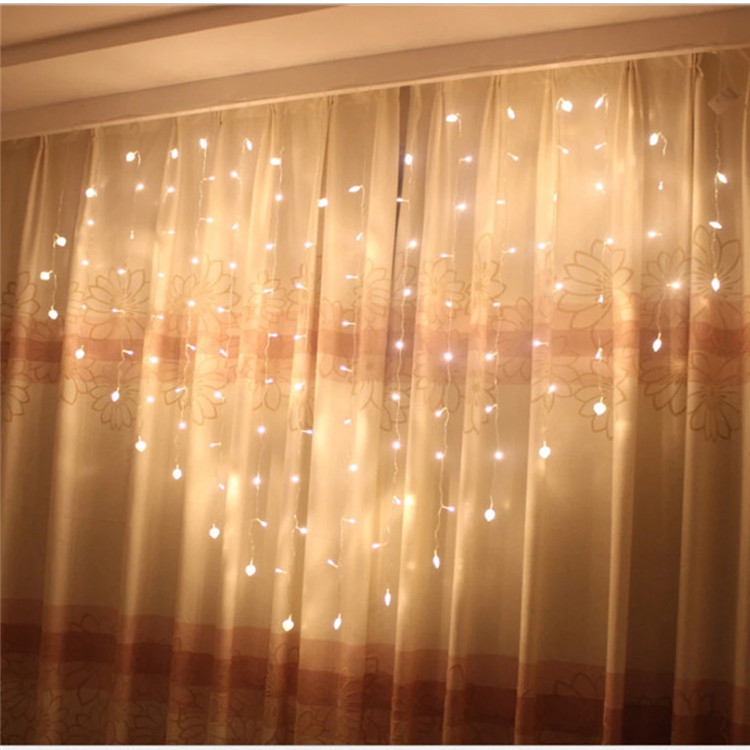 Valentine's Day Lumind Interior LED love Garland curtain Romantic Lighting lamp electric plug in indoor festival String Light