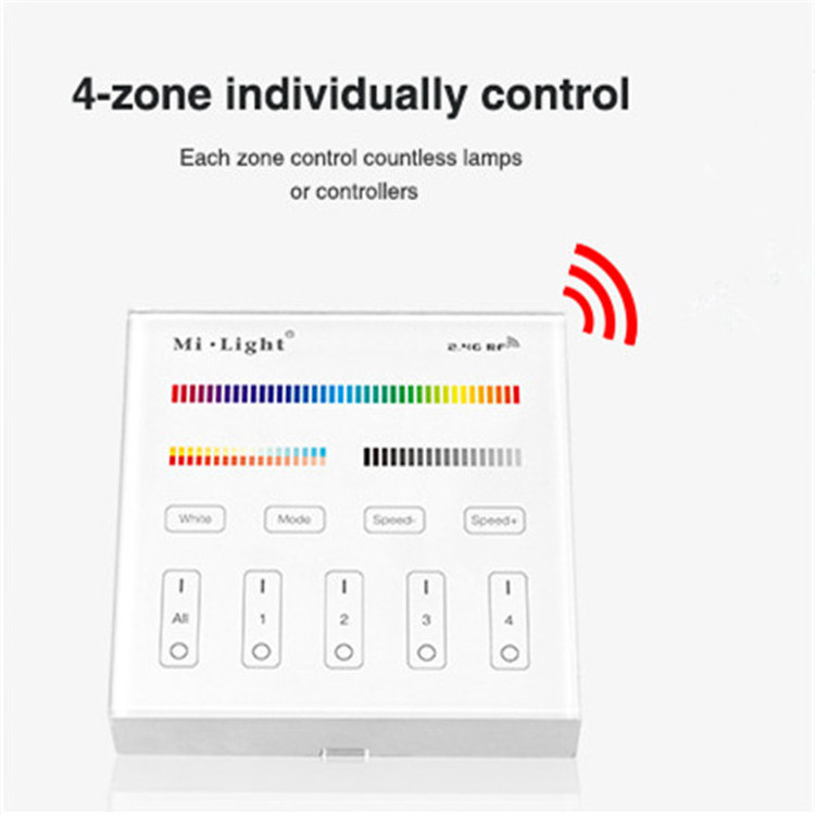 mi boxer RGB+CCT Smart Panel Remote Controller color temperature saturation adjust randomly ceiling fan dimmer switch B4