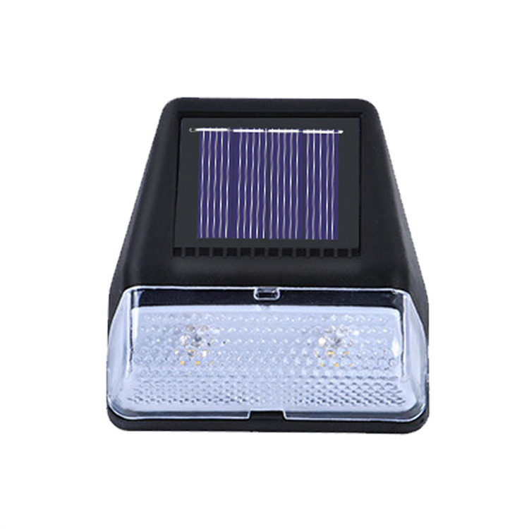 Modern Style High bright Outdoor Waterproof Led Fence Lamp for Garden  Solar Powered Deck Lights