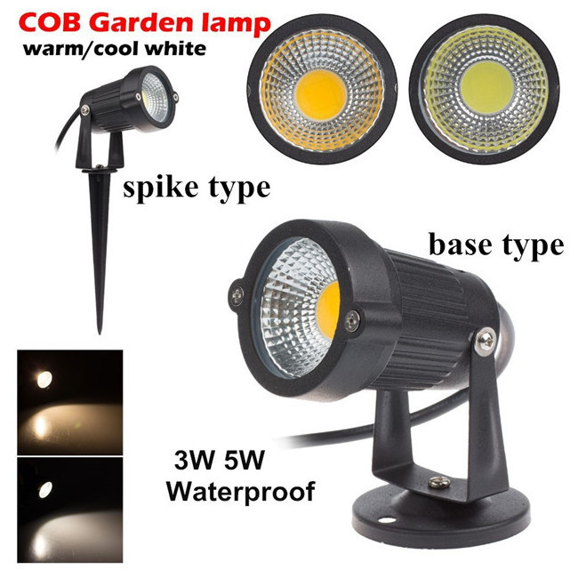 Led stainless steel outdoor garden walkway post spot light, illumination  US EU panel energy yard fence lawn light