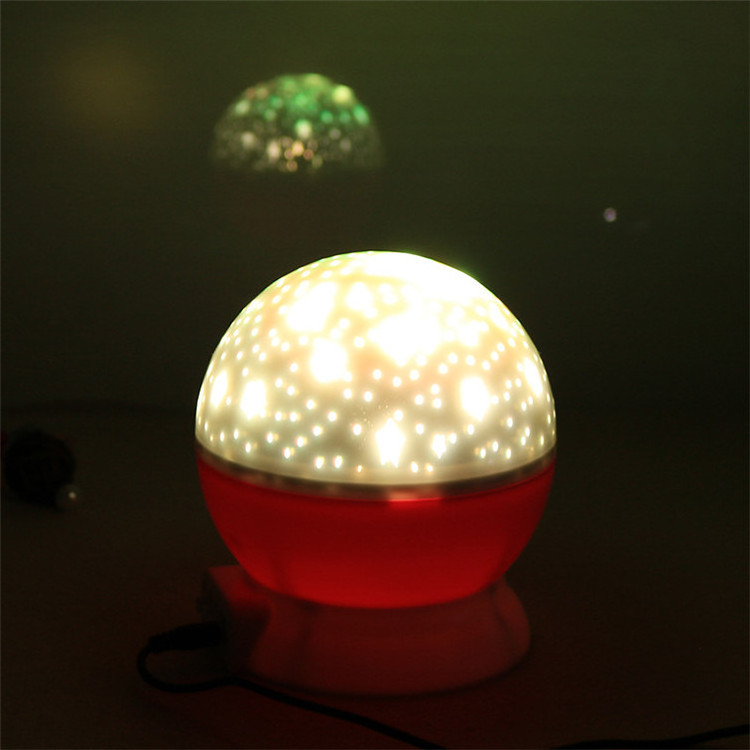 Lamp Projector Lighting Spin Rotate Romantic Atmosphere Master Sleep Sky Star Moon Baby