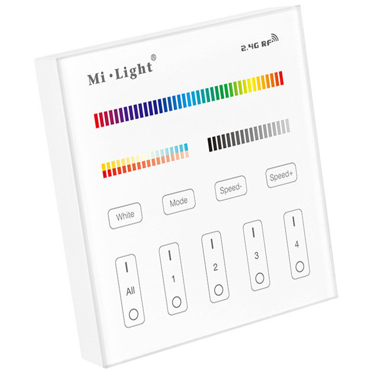 mi boxer RGB+CCT Smart Panel Remote Controller color temperature saturation adjust randomly ceiling fan dimmer switch B4