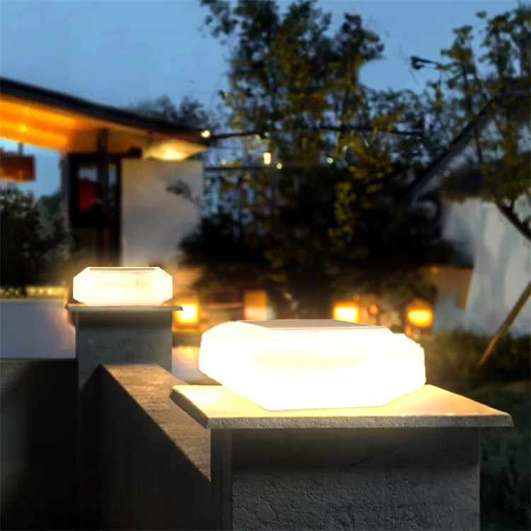 Lampe Bollard Reflectors Focos Solares Lampara Led Exterior Village House Wall Battery Operated Handy Brite Garden Lights