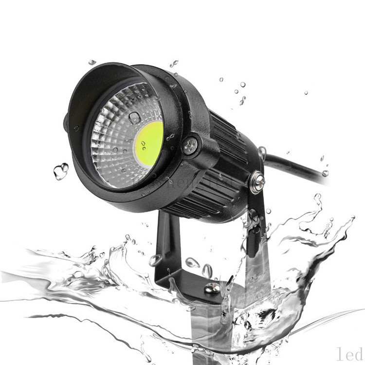 Super bright Light Spike Outdoor Waterproof IP65 Garden Spot Light Spike warm white LED Lawn Lamp Landscape Lighting