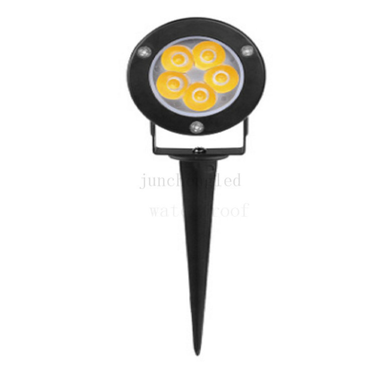 Easy installation adjustable outdoor garden patio courtyard landscape IP65 waterproof 3w warm white LED spike spot light