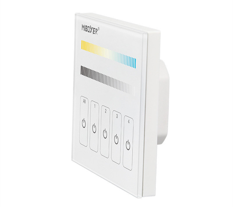 Miboxer DP2 DALI Color Temperature Dimming Panel Smart Touch Dimmer Switch Control Panel Controller